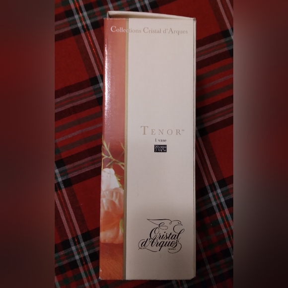 Vase Cristal d'Arques France Tenor "Mirasol" - Picture 4 of 6